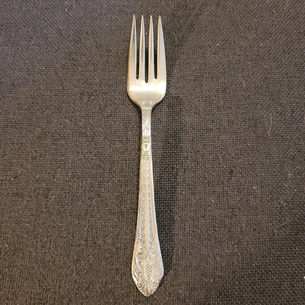 1847 Rogers Brothers Marquis Pattern Silver‎ Plated Salad Fork Free Shipping